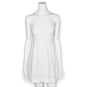 Kate Spade Lace Halter A Line Dress